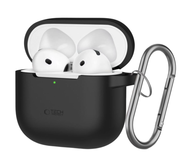 Tech-Protect Silicone Hook do Apple AirPods 4. generacji Black - 1296603 - zdjęcie